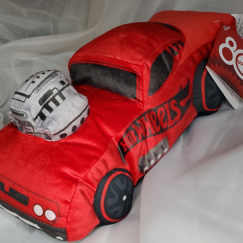 Mattel Hot Wheels Red Plush Car - Picture 5 of 7